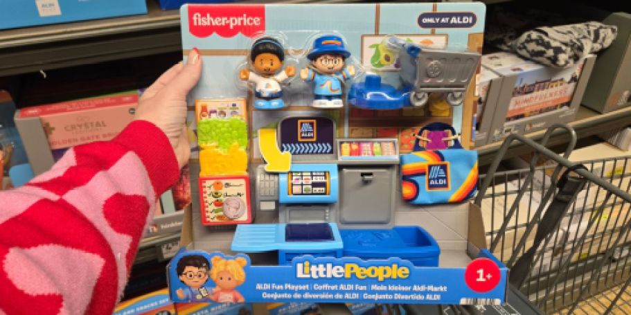NEW ALDI Fisher Price Little People Set & Building Sets + More Aldi Weekly Finds