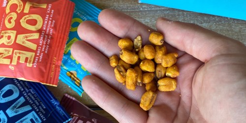 Love Corn Variety 20-Pack Only $14.99 Shipped on Amazon (75¢ Per Bag)