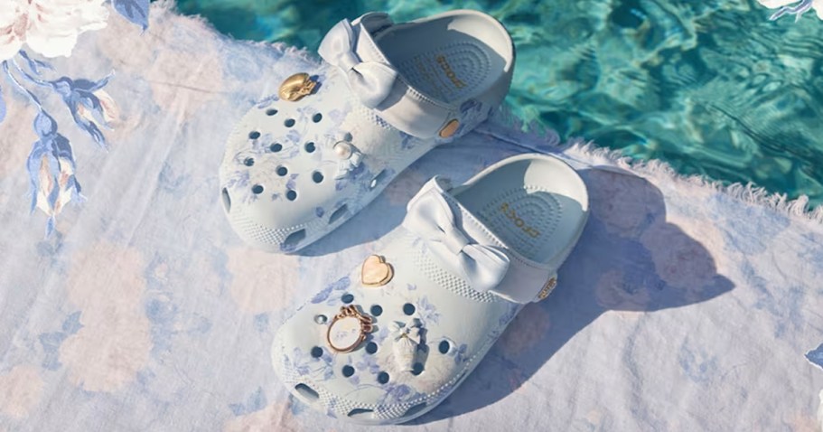 LoveShackFancy Crocs & Jibbitz Available Now (Selling Out Fast!)