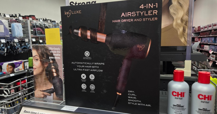 Luxe by ION 4-In-1 Autowrap Airstyler