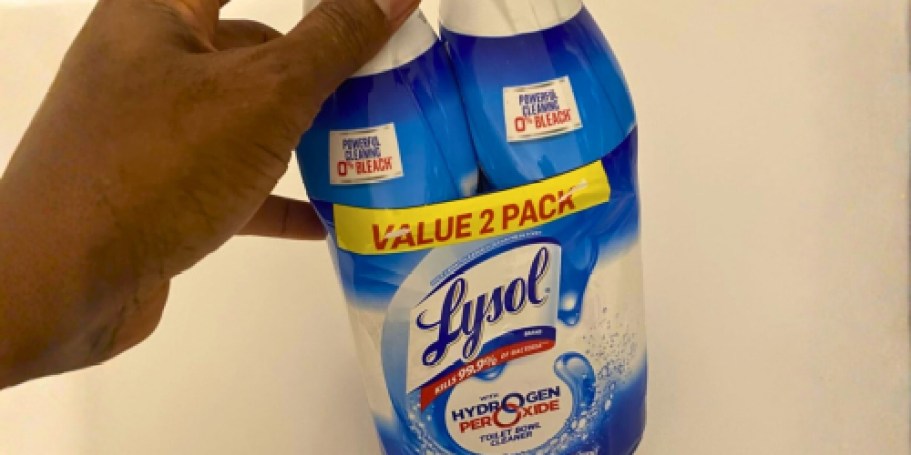 Lysol Toilet Cleaner 2-Pack Just $3.72 on Amazon