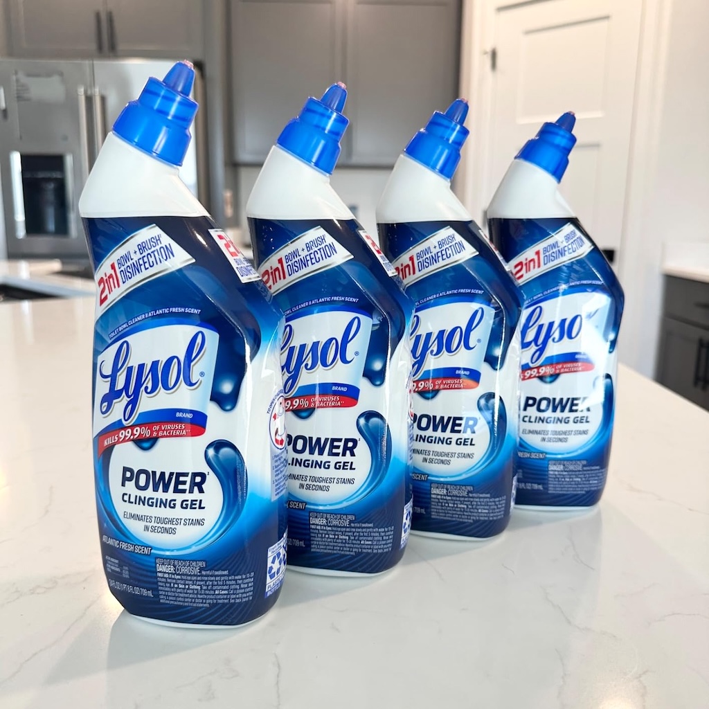 Lysol Toilet Bowl Cleaner 4-Pack Only $6 Shipped on Amazon (Just $1.50 Each!)