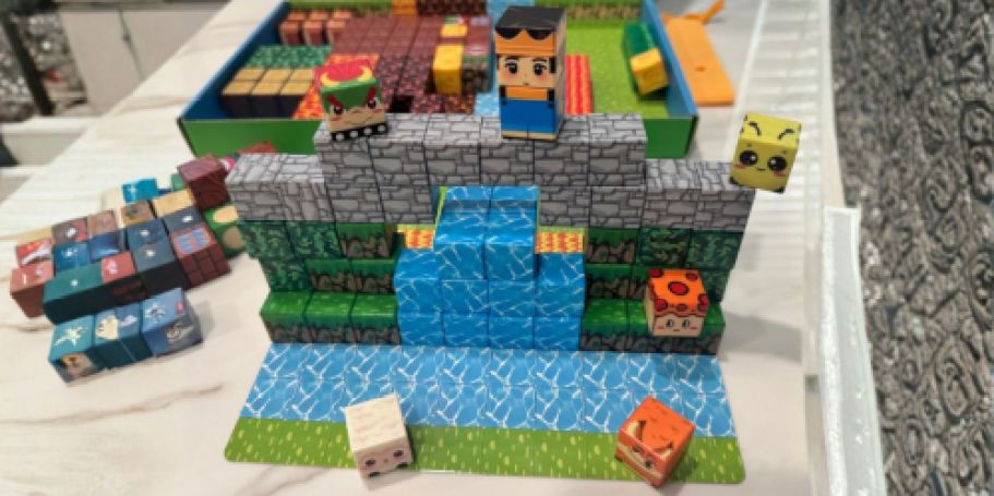 Magnetic Building Blocks 100-Piece Set Only $10 on Amazon (Reg. $34)