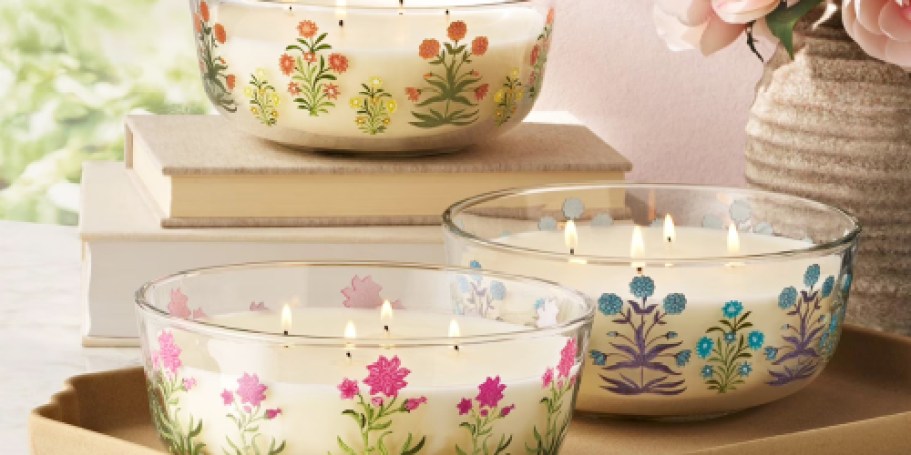 Sam’s Club 4-Wick Spring Candles Just $17.94