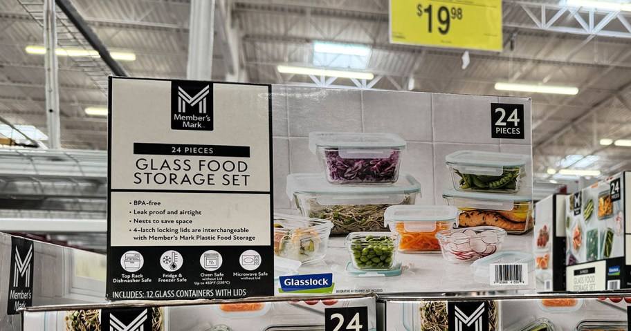 Member's Mark Glass Food Storage Set
