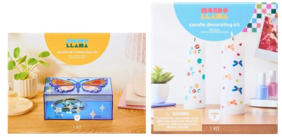 two mondo llama craft kits
