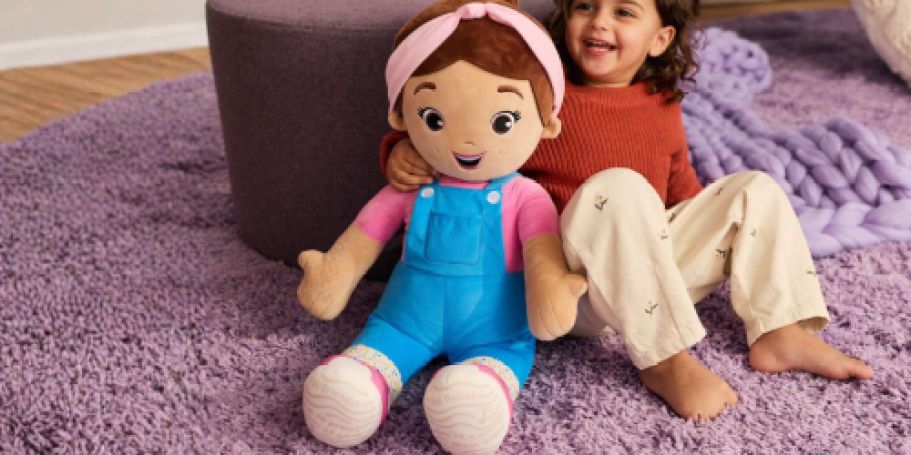 Jumbo Plush Toys from $20 on Walmart.com | Ms. Rachel, Pokémon, Bluey & More