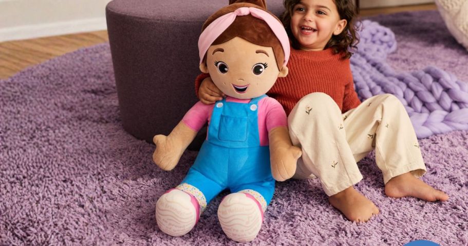 Jumbo Plush Toys from $20 on Walmart.com | Ms. Rachel, Pokémon, Bluey & More