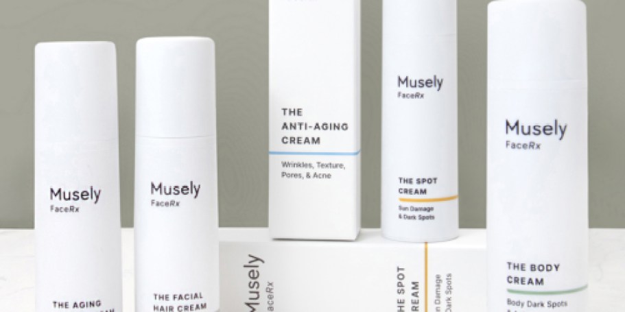 Over 50% Off Musely Prescription Skincare (No Office Visit Required!)