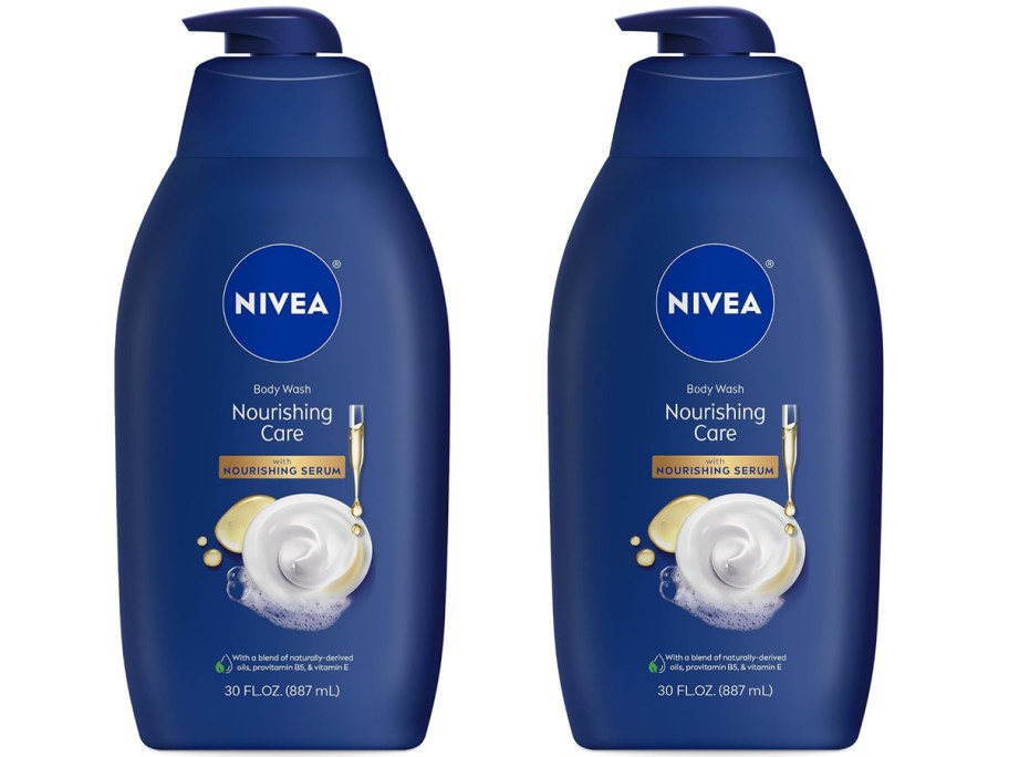 NIVEA Nourishing Care Body Wash w: Serum