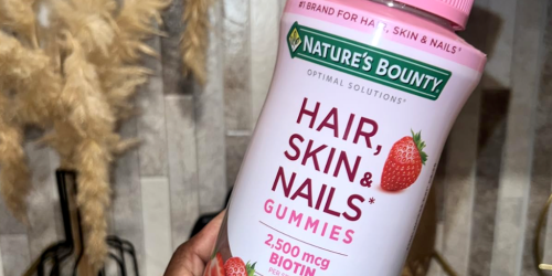 Nature’s Bounty Hair, Skin & Nails Gummies 80-Count $3.49 Shipped on Amazon (Reg. $8)