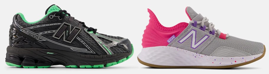 New Balance Big Kids 1906 Lace Running Shoes, Little Kids Fresh Foam Roav Lace Shoes