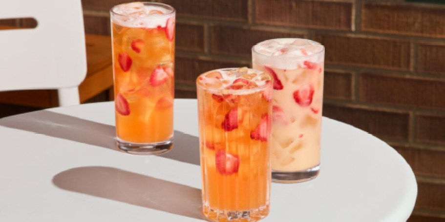 New Starbucks Energy Refreshers & Teas Available Now