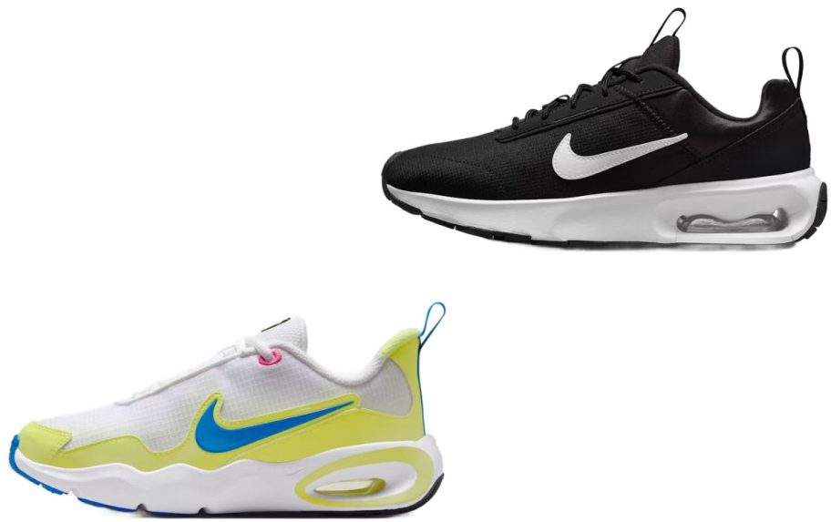 Stock images of two Nike Air Max Shoes