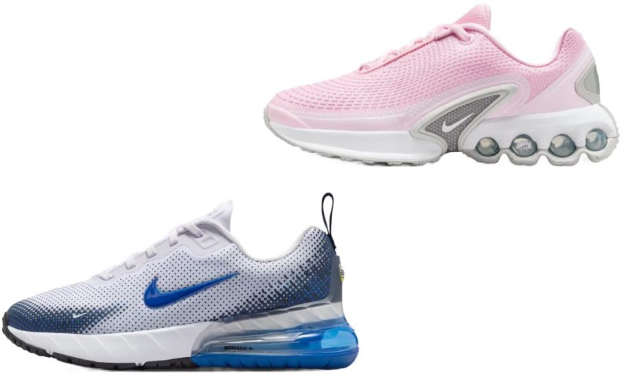 Stock images of two Nike Air Max Shoes