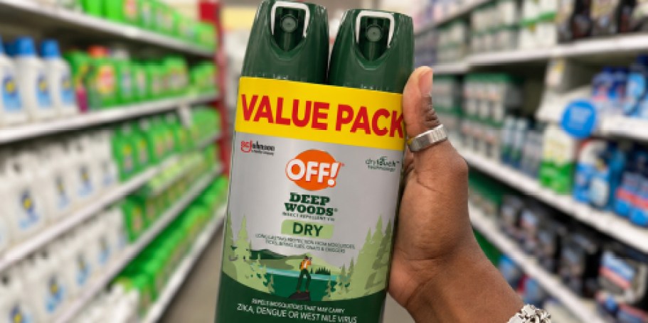 OFF Insect Repellent 2-Pack Only $5.62 Shipped on Amazon (Reg. $13)