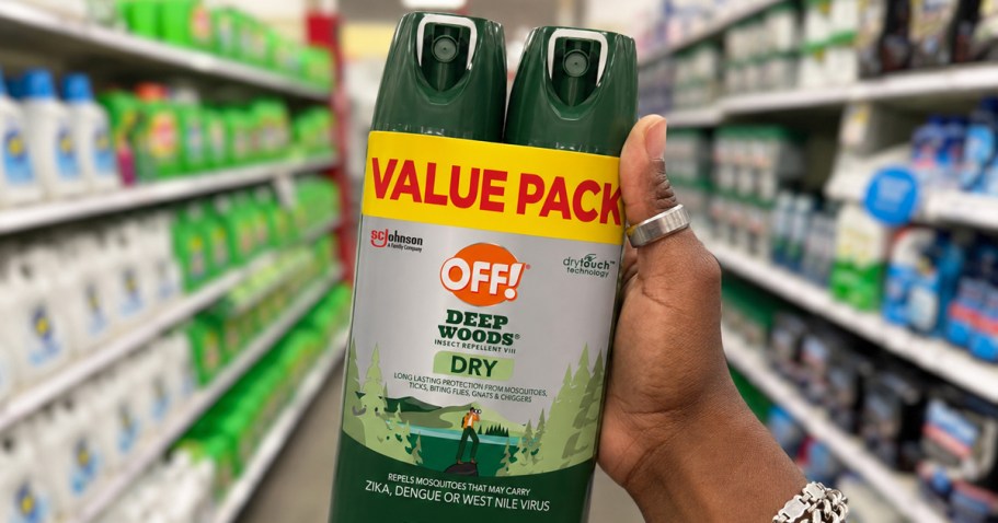 OFF Insect Repellent 2-Pack Only $5.62 Shipped on Amazon (Reg. $13)
