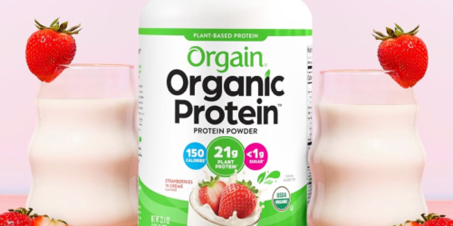 Orgain Protein Powder 2lb Tub Only $13.94 Shipped on Amazon (Reg. $36)