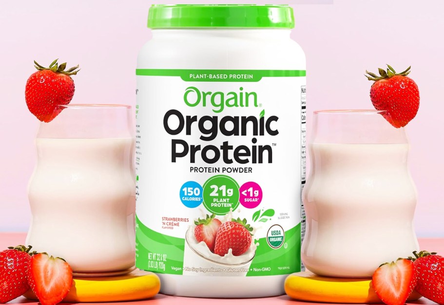 Orgain Protein Powder 2lb Tub Only $13.94 Shipped on Amazon (Reg. $36)