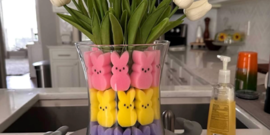 Peeps-Inspired Vase Filler Just $8.99 on Amazon (Easy Easter Centerpiece!)