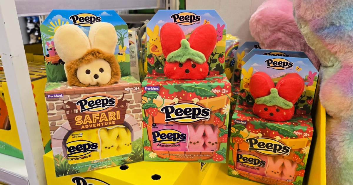 Plush Peeps Easter Gift Sets Just $6 on Target.com