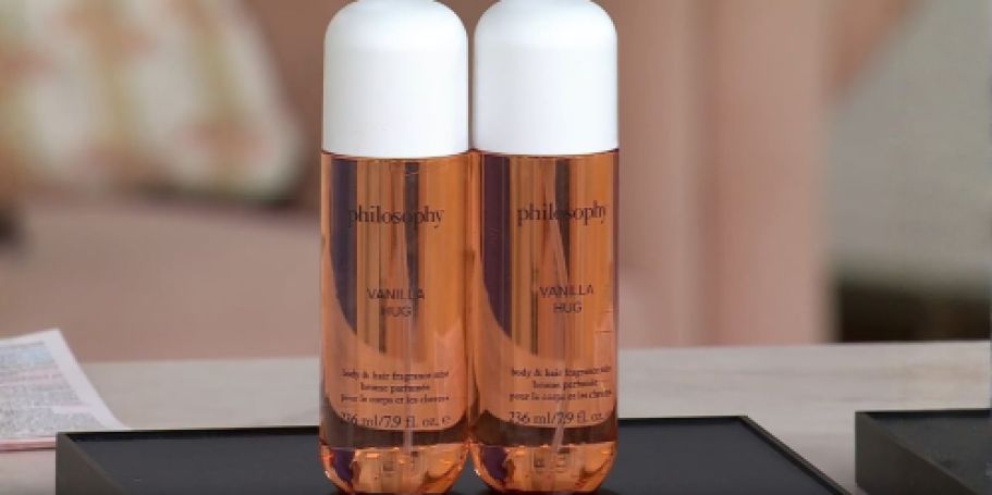 Philosophy Body & Hair Fragrance Mist Duo Only $33.98 Shipped ($56 Value)