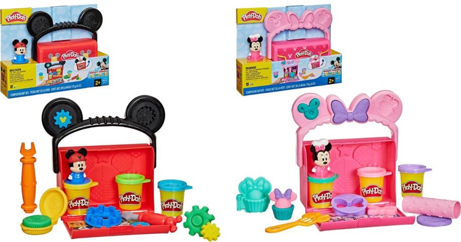 Stock images of Play-Doh Disney Junior Mickey Mouse Clubhouse On-the-Go Playsets