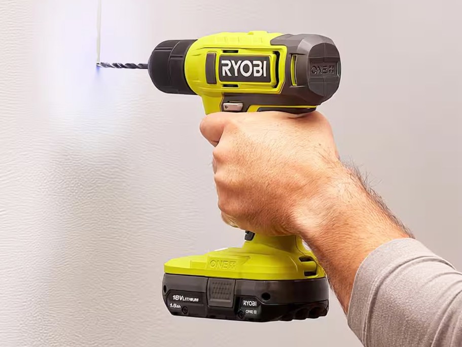 RYOBI Cordless Drill Kit Just $39.88 Shipped on HomeDepot.com (Reg. $139)