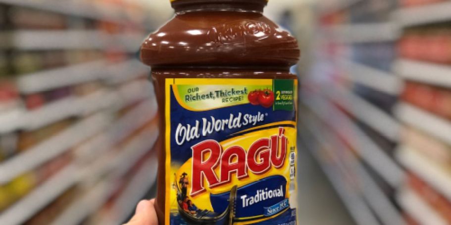 Ragú 45oz Sauce Just $2.65 Shipped on Amazon (Reg. $4)