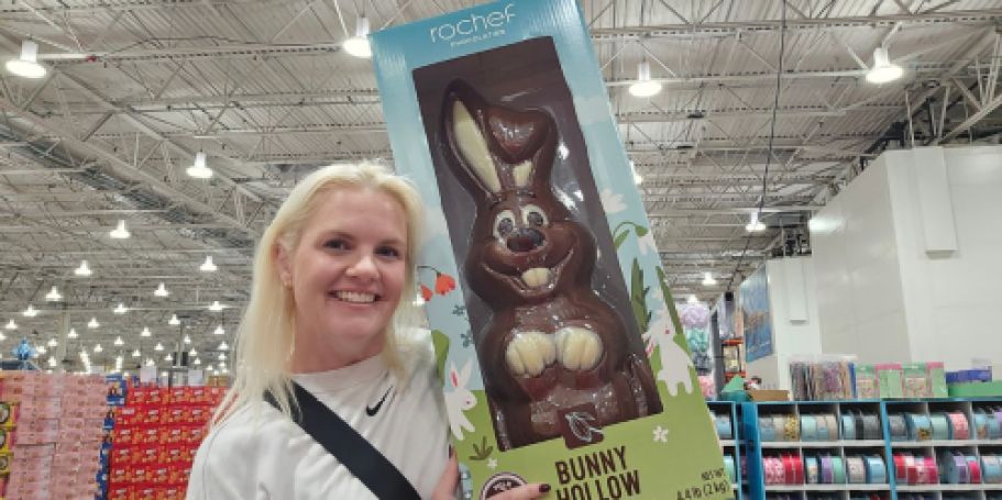 This HUGE Costco Easter Bunny Has OVER 4 Pounds of Chocolate