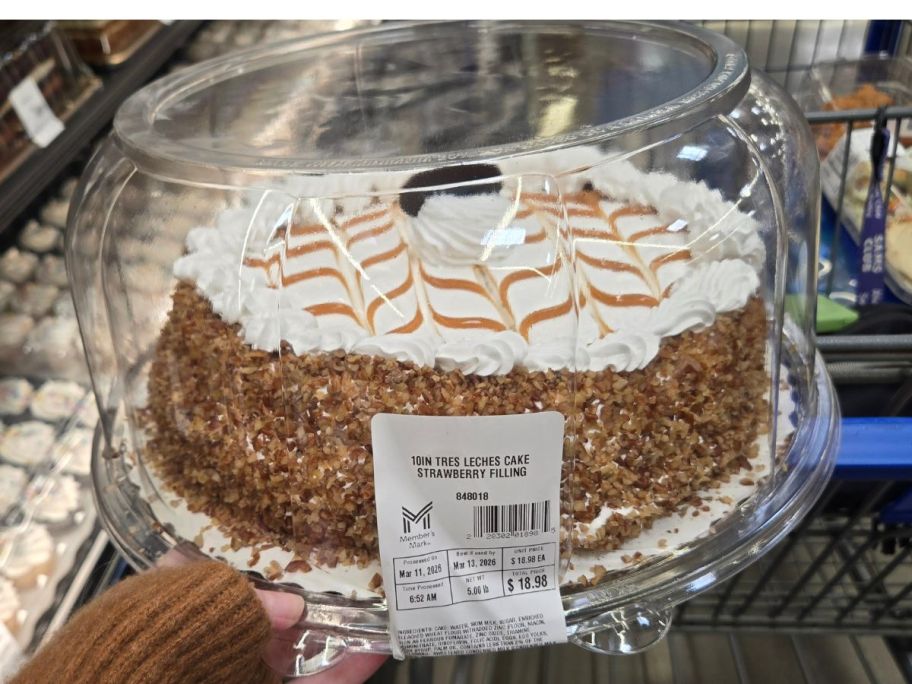 Member's Mark Strawberry Tres Leches Cake