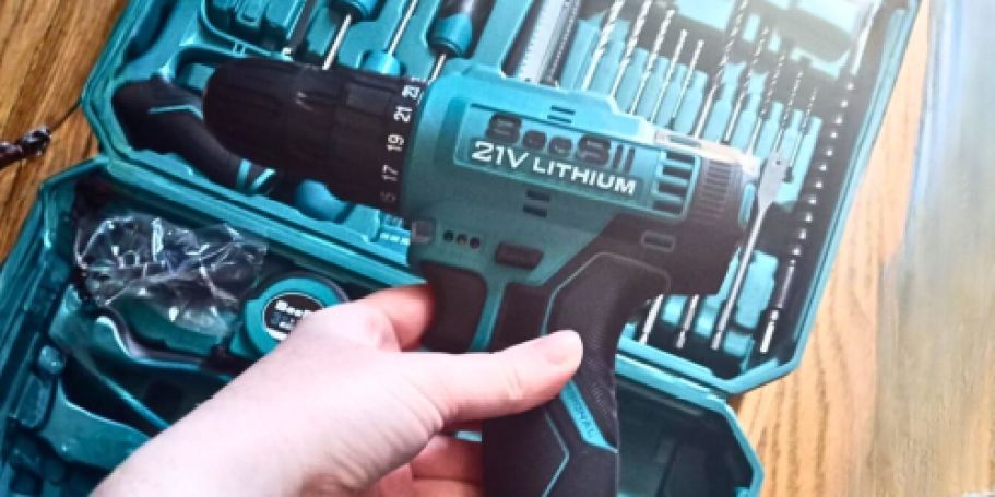 Cordless Drill Kit Only $35.99 Shipped on Amazon (Reg. $60)