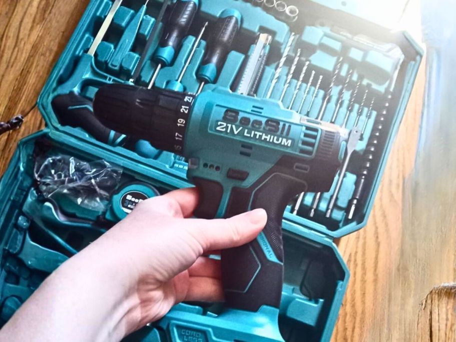 Cordless Drill Kit Only $35.99 Shipped on Amazon (Reg. $60)