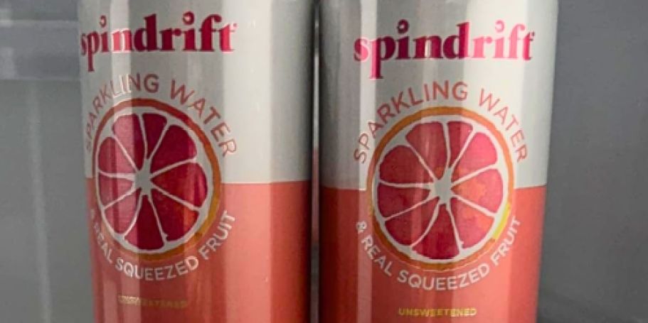 Spindrift Sparkling Water 24-Count Just $11.91 Shipped on Amazon (Only 50¢ Each)