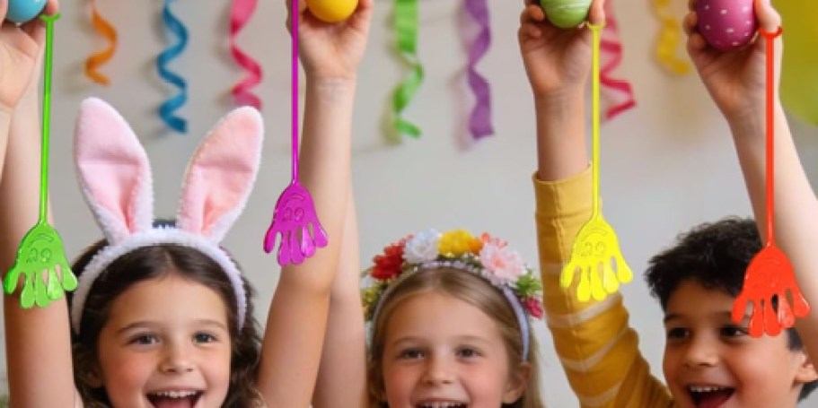 Sticky Hands Toys 48-Pack Only $4.39 on Amazon (Reg. $10) | Perfect Easter Egg Fillers!