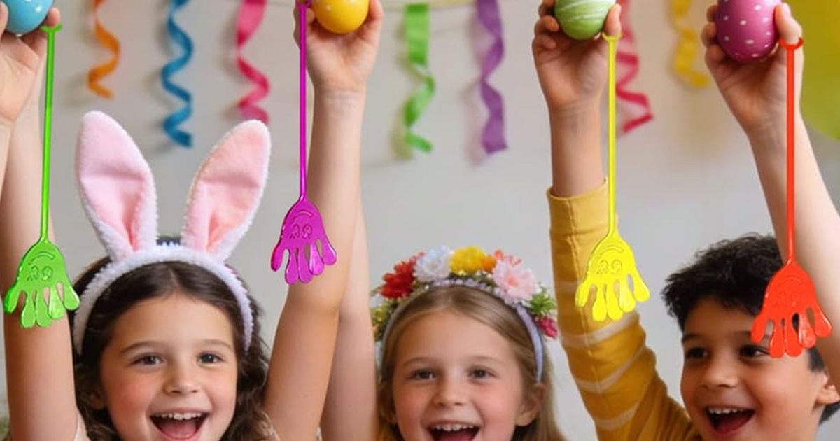 Sticky Hand 2 Sticky Hands 48-Packs from $4 on Amazon (Non-Candy Egg Filler) | Hip2Save