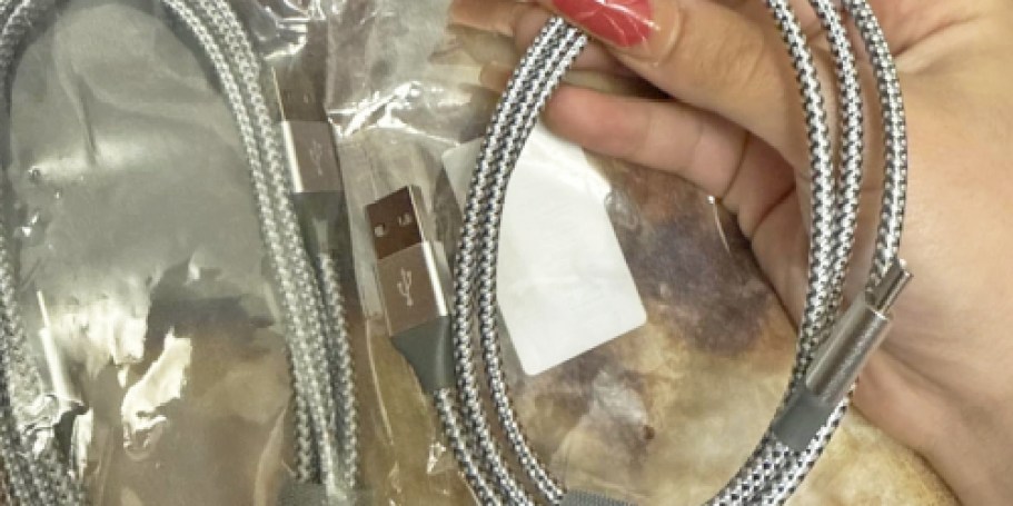 USB-C Charging Cables 2-Pack Only $2.99 on Amazon