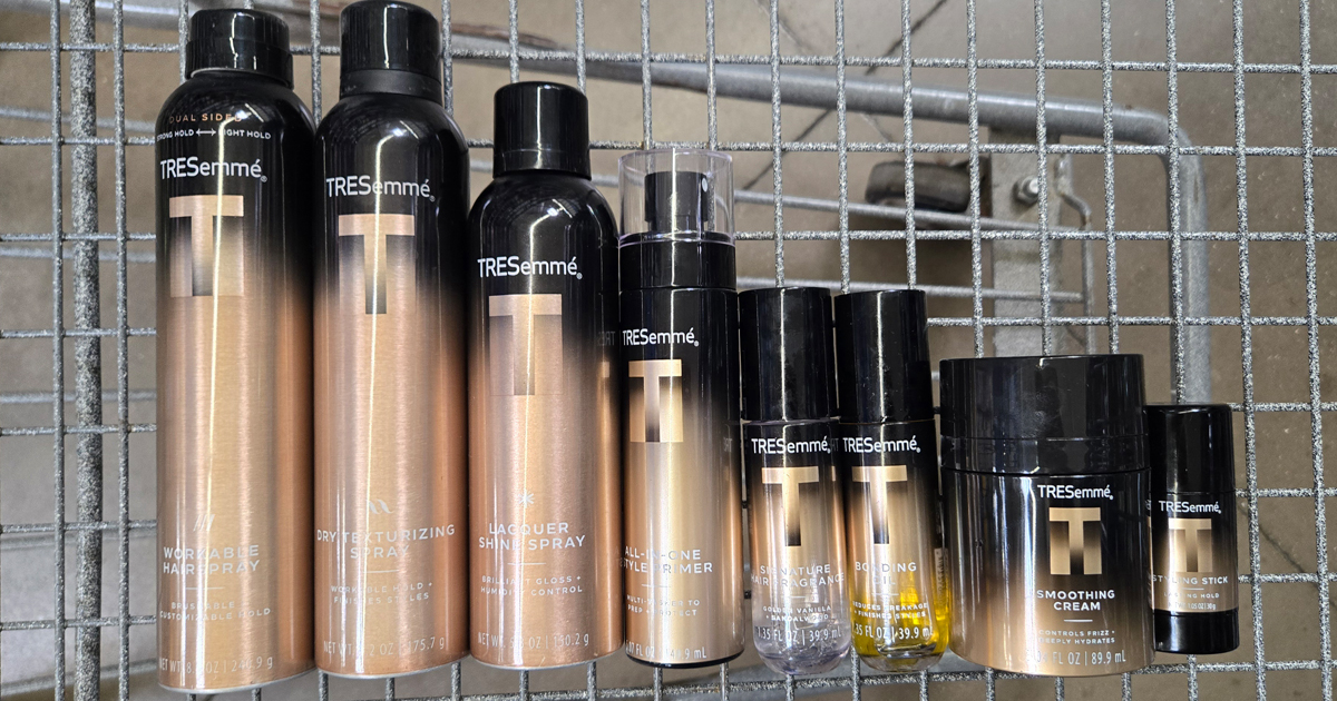 Walmart Offering $3 Cash Back on NEW TRESemmé A-List Collection (Salon Quality for Less!)