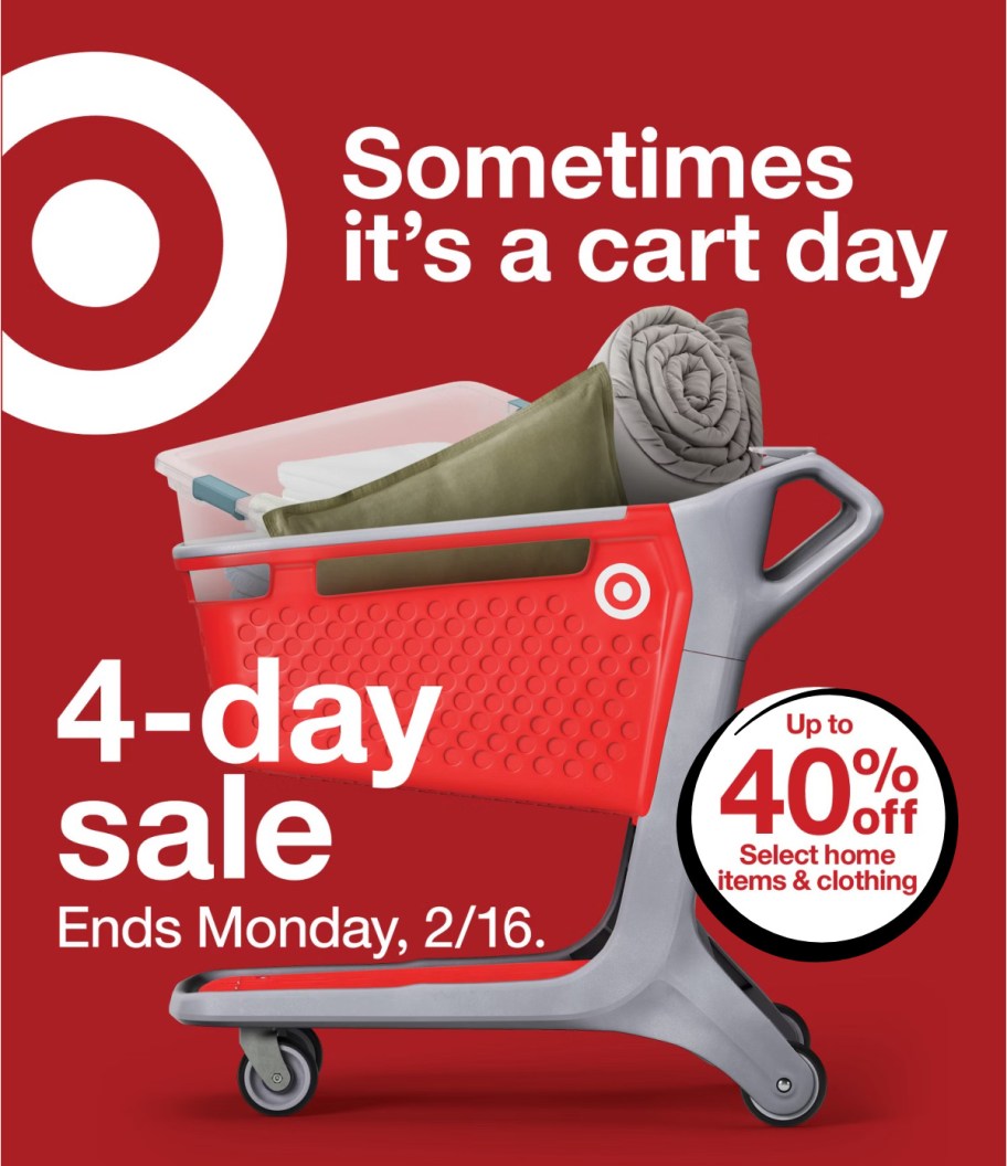 page from Target ad