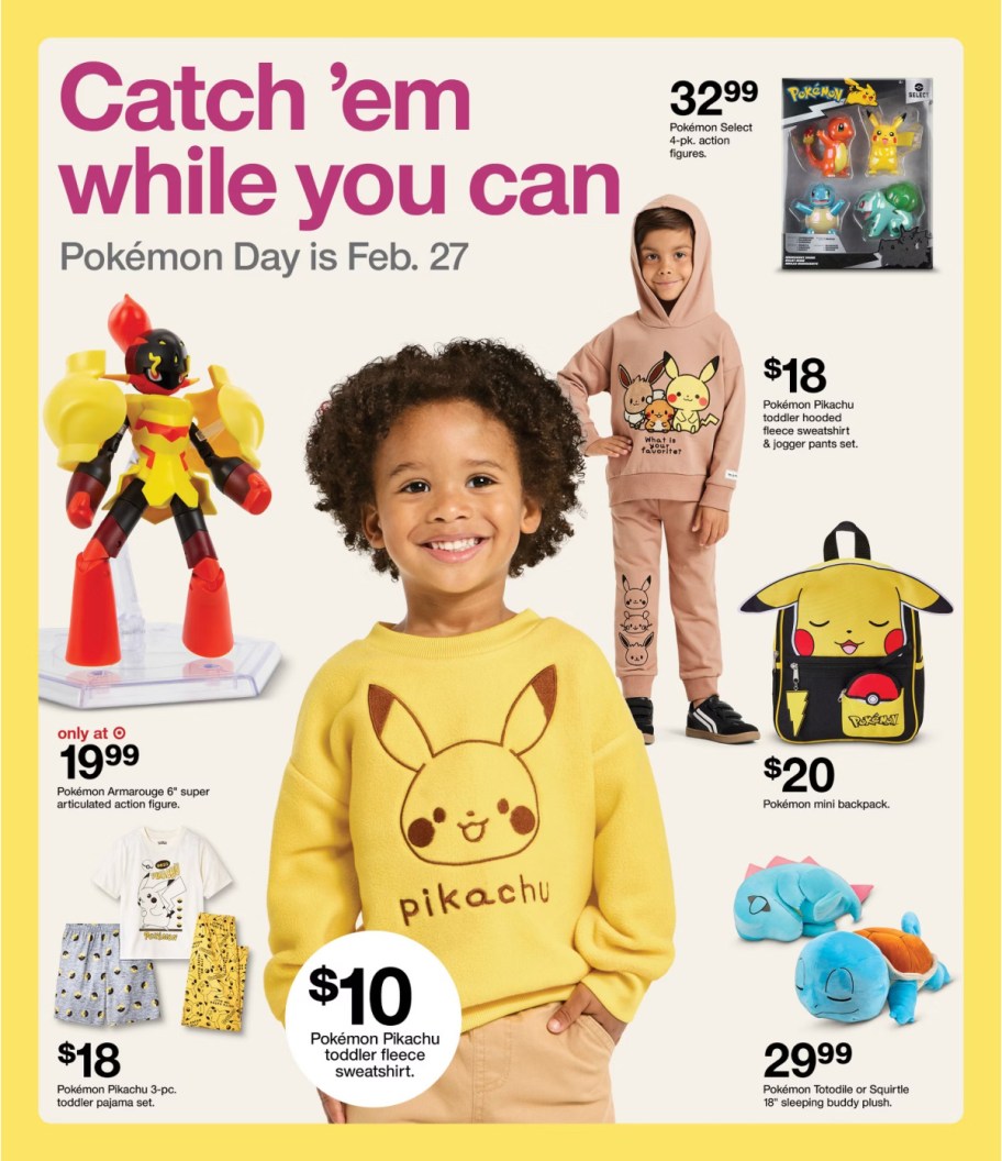 page from Target ad