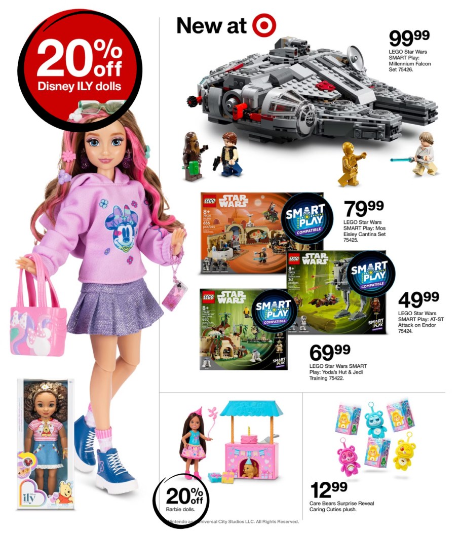 page from Target ad