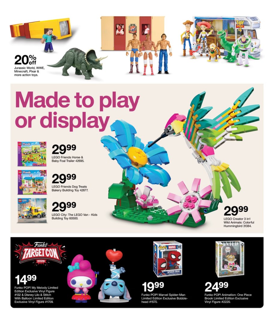 page from Target ad