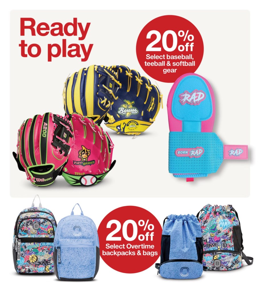 page from Target ad