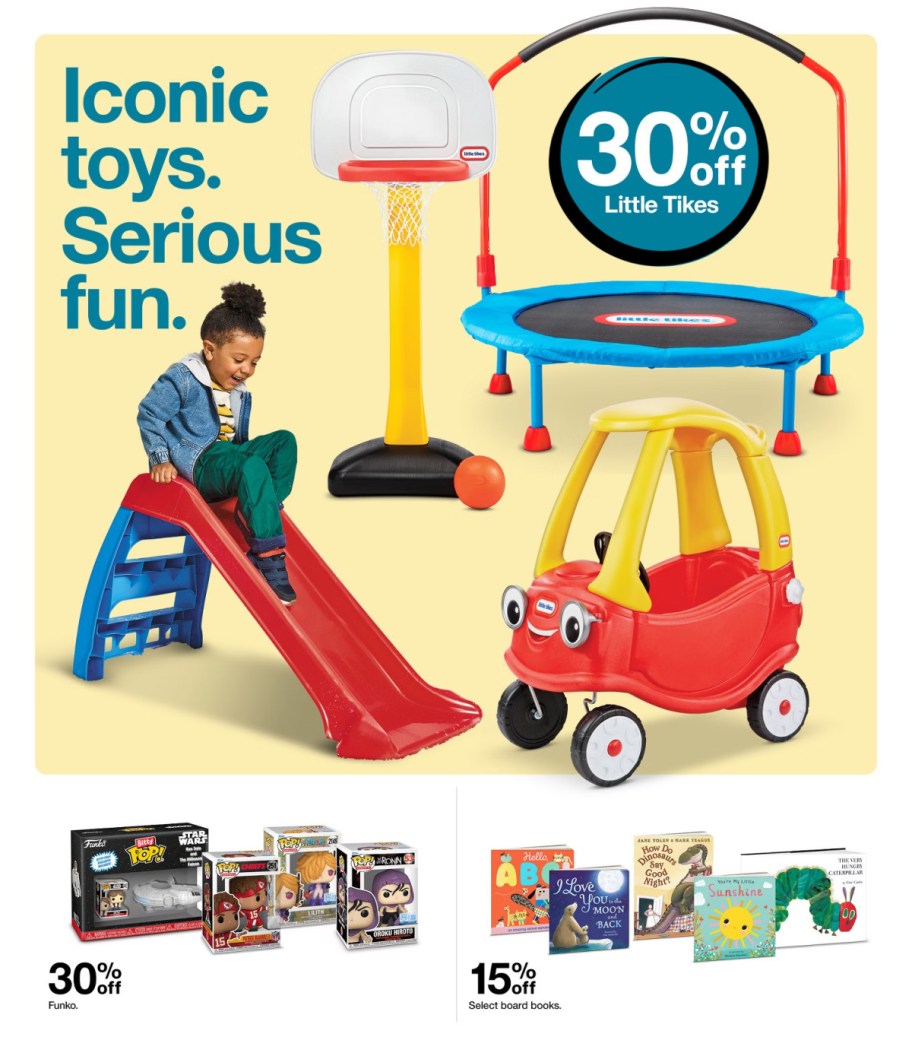 page from Target ad