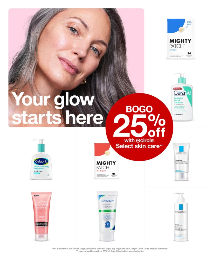 page from Target ad
