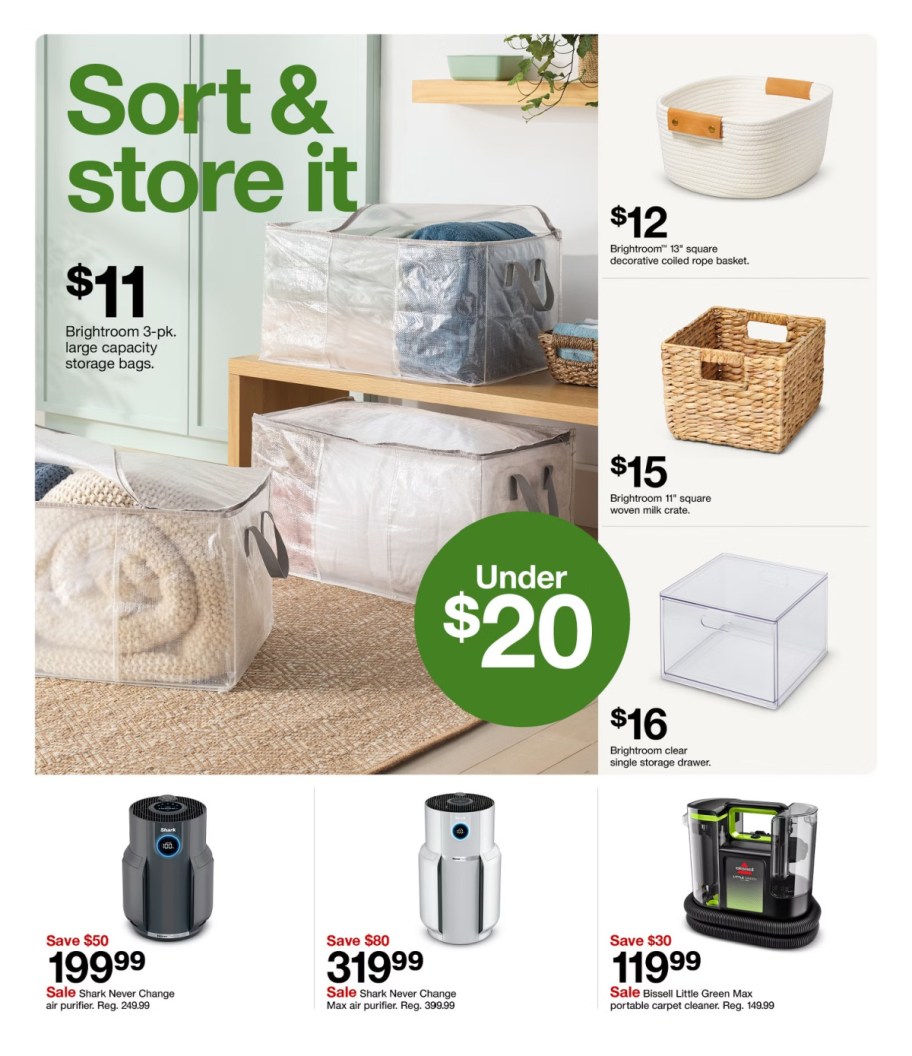 page from Target ad