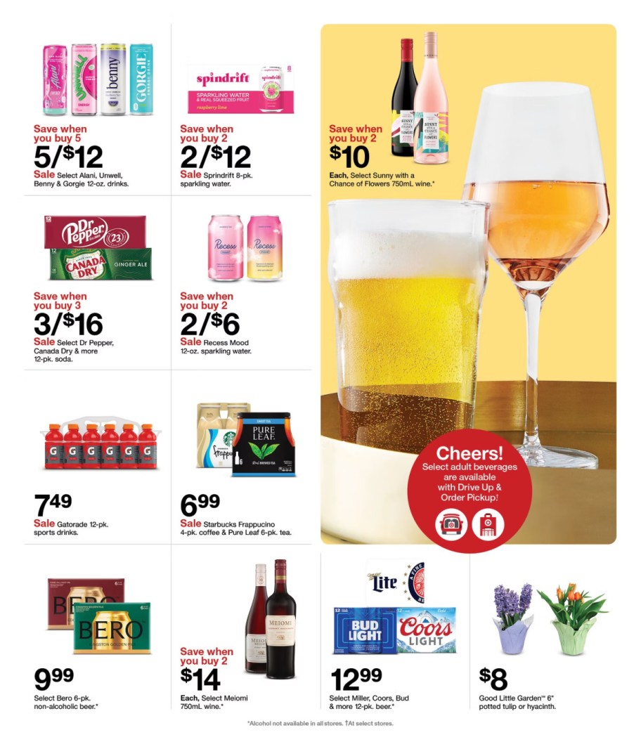 page from Target ad