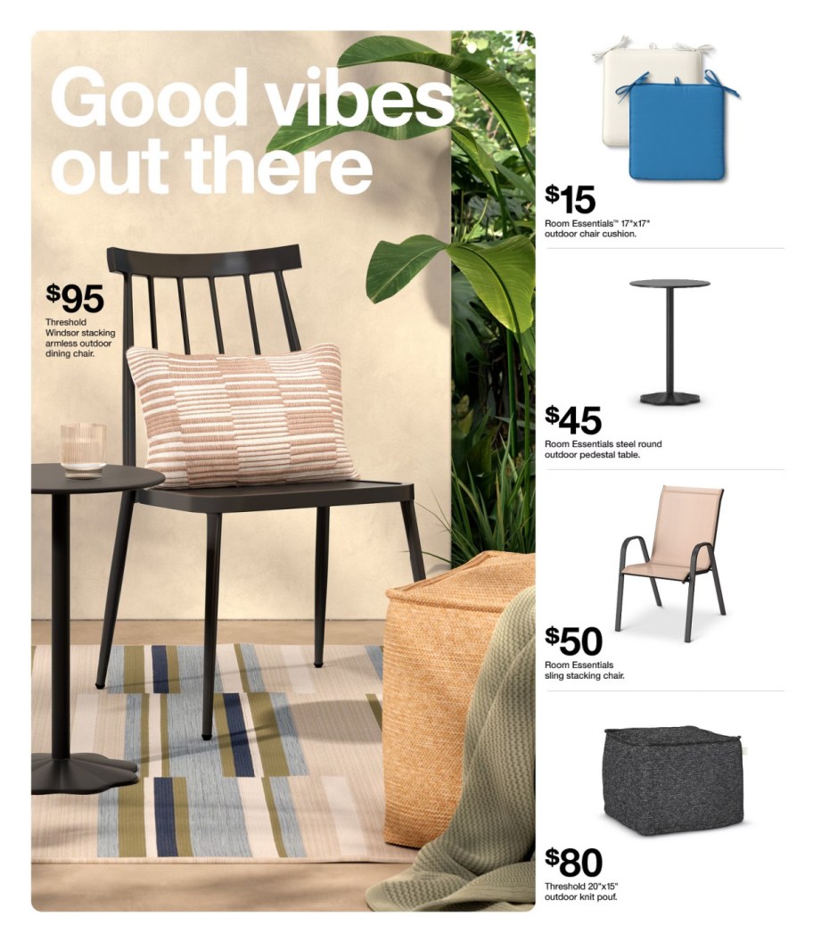page from Target ad
