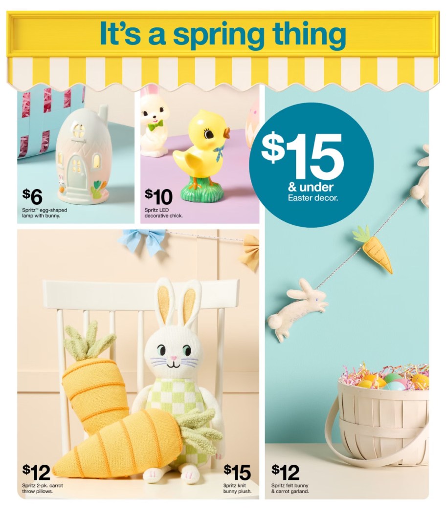 page from Target ad