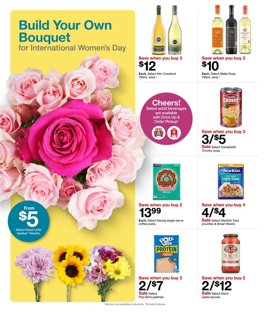 page from Target ad
